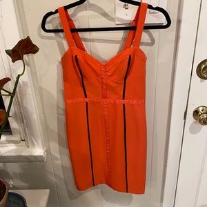 Rebecca Minkoff tangerine red mini. Women’s size 2